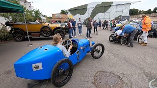 2022 Brooklands Double 12 Stefan and Aniela with the CycleKarts [upl. by Bolanger637]