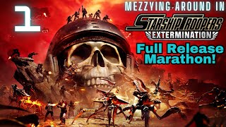 Starship Troopers Extermination Full Release Marathon Stream [upl. by Joris644]