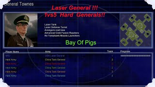 Laser General 1 vs 5 Hard Tank Generals Bay of Pigs aiFIXNiko [upl. by Kohl305]