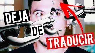 5 TRUCOS PARA DEJAR DE TRADUCIR EN TU CABEZA Y PENSAR EN INGLES [upl. by Reggie]