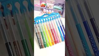 Maped color pens with non Removable cap 🤔 cute stationery asmr backtoschool shorts [upl. by Hillegass]