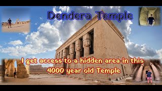 Dendera Temple Egypt Hidden room access [upl. by Anael]