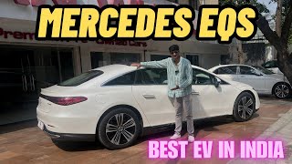 Mercedes EQS 580 Review  Best EV In India For Sale [upl. by Ramat]