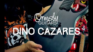 Ormsby Dino Cazares Signature guitar sound test  Fear Factory  disruptor cover [upl. by Machos]