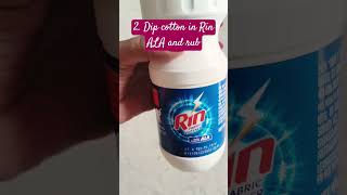 Rin ALA or Rin Fabric Whitener l How to use Rin ALA or Rin Fabric Whitener [upl. by Riancho44]