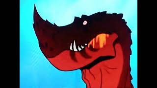 genndy tartakovsky primal voice Frank Welker as alpha horned tyrannosaurs [upl. by Adnohsed]