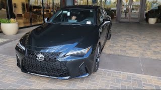 Test Driving the All New 2024 Lexus IS350 FSport [upl. by Pals653]