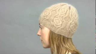 10 Cabled Cap Vogue Knitting Fall 2009 [upl. by Yddur]