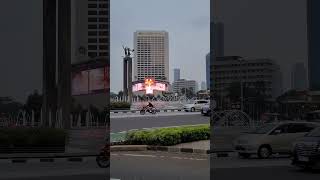 videotron 3D di bundaran Hi Jakarta [upl. by Eiggam]