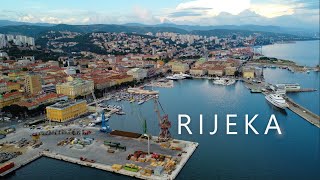 Rijeka Croatia  Drone 4K [upl. by Dickinson]