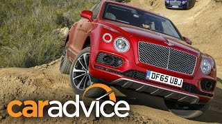 2016 Bentley Bentayga Review  First Drive [upl. by Anette]