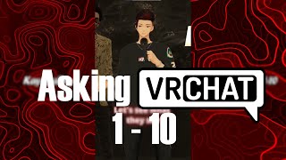 Asking VRChat 110 Compilation [upl. by Hein]