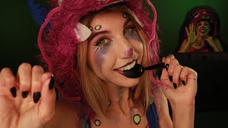 ASMR Eating Your Negativity  Plucking  Spoon Noms Cute Monster RP [upl. by Eatnahc939]