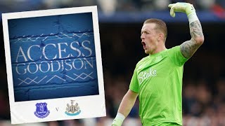 Penalty drama and Pickford heroics  ACCESS GOODISON Everton v Newcastle [upl. by Nohtan]