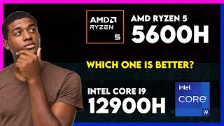 AMD Ryzen 5 5600H vs Intel Core i9 12900H Comparison [upl. by Libbi]