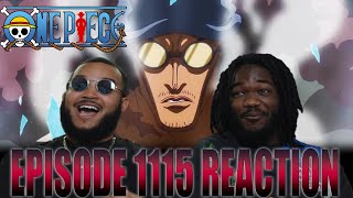 Kuzan VS Garp  One Piece Episode 1115 Reaction [upl. by Jackquelin]