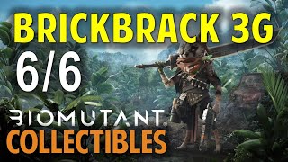 Brickbrack 3G All Area Objectives amp Superb Loot  Biomutant Collectibles Location Guide [upl. by Einre]