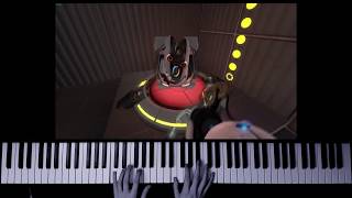 Portal 2  Machiavellian Bach Piano Cover  SHEET MUSIC [upl. by Nevile30]