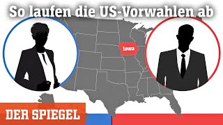 USA So laufen die Vorwahlen ab  DER SPIEGEL [upl. by Rabin]