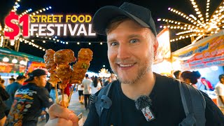 EPIC Street Food FESTIVAL in Thailand  Massive THAI Food Tour in Chonburi 2024 [upl. by Ailegnave937]