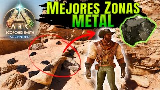 COMO CONSEGUIR METAL En Scorched Earth  ARK ASCENDED [upl. by Niveek]