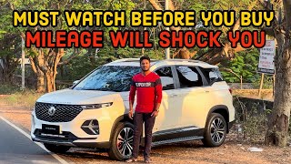 MG Hector Plus  Longterm Ownership Review  Mileage  Pros amp Cons  Telugu [upl. by Greggs725]