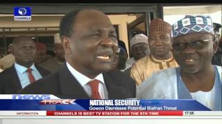 Gowon Dismisses Potential Biafran Threat 231015 [upl. by Etnovaj]