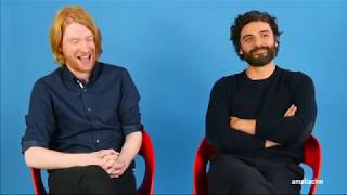 Domhnall Gleeson and Oscar Isaac Funny Moments [upl. by Sama]