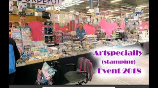 A day at the ArtSpecially stamping Event The Netherlands [upl. by Nodnrb158]