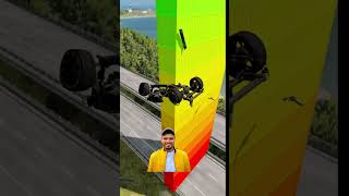 INDIAN YOUTUBER CARS TEST 🤯 beamngdrive beamng beamngshortsshorts [upl. by Bihas]