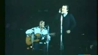 Pablo Milanes y Silvio Rodriguez en conciertoquotHoy la viquot [upl. by Bertold]