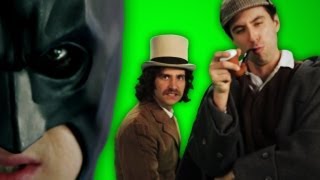 Epic Rap Battles of History  Behind the Scenes  Batman vs Sherlock Holmes [upl. by Neiluj]