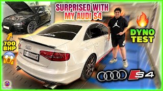 SURPRISED WITH MY AUDI S4  DYNO TEST  😍😱 [upl. by Graner781]