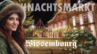 Weihnachtsmarkt Weißenburg Marché de Noël Wissembourg 4K [upl. by Avram]