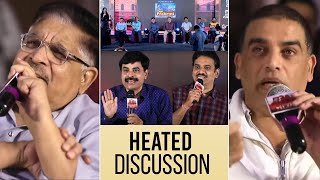 Producers Questions Journalists 🔥🔥  Allu Aravind  Dil Raju  Sai Rajesh  Manastars [upl. by Suiramed320]