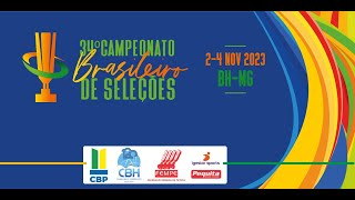 34º Campeonato Brasileiro de Peteca  Jogos de Sexta  03112023 [upl. by Aruat]