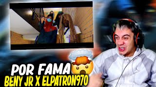 REACCIÓN Beny Jr X El Patron 970  Por Fama 970 X MDLR Canción Borrada [upl. by Troc954]