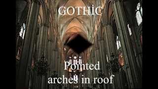 Romanesque vs Gothic Architecture [upl. by Auhsohey]