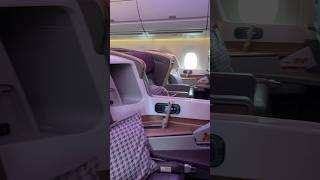 Singapore Airlines A350  900 Business Class walkthrough tour shorts airbusa350 aviation [upl. by Silloc]