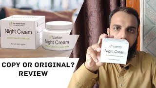 The Health Healer Night Cream Price amp Review [upl. by Eeloj]