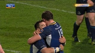 Full Match Highlights Leinster v Glasgow Warriors 23nd March 2013 [upl. by Aniehs721]