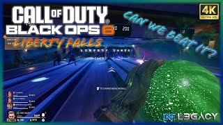 CoD BO6  Liberty Falls  No Commentary 4K Zombies Gameplay [upl. by Notsnarc832]