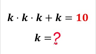 China  Can You Find All possible values of k  Math Equation [upl. by Eibber]