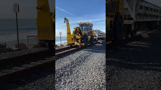 ROAD RAIL EXCAVATOR  railfans trainspotting excavator [upl. by Yartnod]