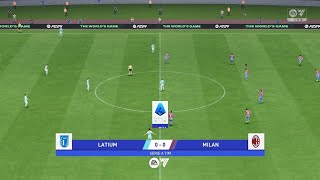 Lazio vs AC Milan 31082024 Serie A EA FC 24 [upl. by Amaras]