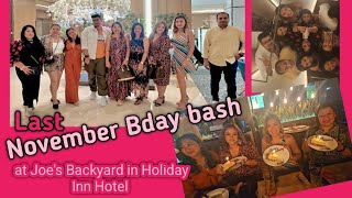 Titas of EKAS Este Manila November Birthday BashBackvlogsMy OFW storiesBackvlogs [upl. by Eeliab]