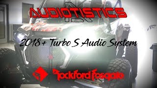 SNEAK PEEK Rockford Fosgate Polaris RZR Turbo S Audio System [upl. by Dragone]