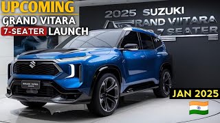 UPCOMING GRAND VITARA 7SEATER STRONG HYBRID CAR LAUNCH IN INDIA 2024  FEATURES PRICE LAUNCH DATE [upl. by Ahseeyt381]