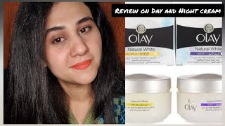 Day and Night cream of OlayProduct Reviewskincare tutorial Olay Natural WhiteFairness Reviewolay [upl. by Bohlen942]