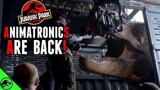 New Jurassic World 4 Movie Confirmed To Have Animatronic Dinosaurs [upl. by Davidde]